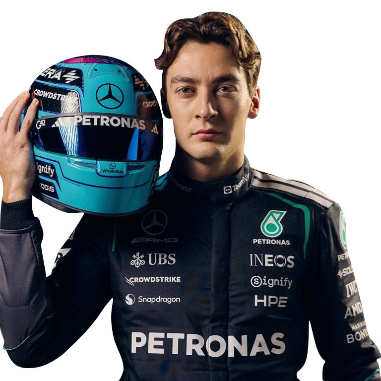 Mercedes George Russell 2026 Racing Suit Replica | AVERON Racewear