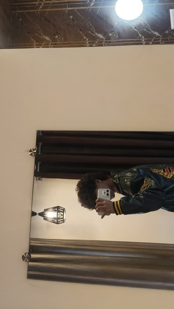 Vintage Porsche 993 Racing Jacket | Oversized Green F1 Bomber - Averon Racewear - View 8