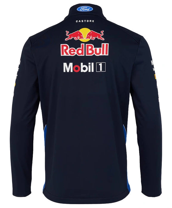 Red Bull Racing F1 Men's 2026 Team Softshell Jacket – Blue | Premium Formula 1 Racing Team Jacket