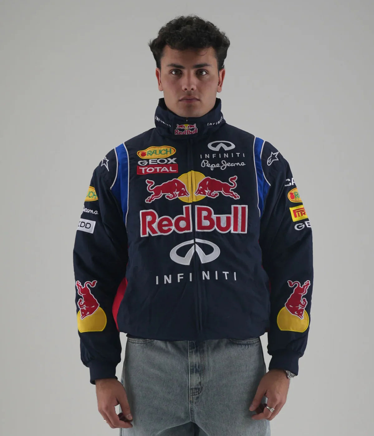Red Bull F1 Embroidered Jacket – Gives You Wings Edition - Averon Racewear - View 1